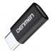 Переходник DENMEN DU11 Micro USB - Type C (черный)#2111815