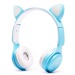 Bluetooth-наушники полноразмерные - Cat X-72M (повр.уп.) (light blue) (219999)#1902691