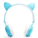 Bluetooth-наушники полноразмерные - Cat X-72M (повр.уп.) (light blue) (219999)#1902692