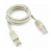 Патч-корд UTP cat 6, RJ45-RJ45  1,0м, многожильный, серый "Cablexpert"#1895516