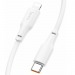 Кабель Type-C - Apple Lightning HOCO X93 Force PD 20W (2.4A, 100см) белый#1898179