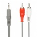 Кабель 3,5 Jack (M)  - RCА*2 (M) SMARTBUY 1.8 м (в пакете)#1901300