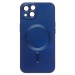 Чехол-накладка - SM020 Matte SafeMag для "Apple iPhone 13" (dark blue) (219516)#1901179