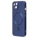 Чехол-накладка - SM020 Matte SafeMag для "Apple iPhone 13" (dark blue) (219516)#2131896
