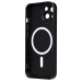 Чехол-накладка - SM020 Matte SafeMag для "Apple iPhone 14" (black) (219526)#2131901
