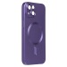 Чехол-накладка - SM020 Matte SafeMag для "Apple iPhone 14" (purple) (219528)#2131904