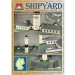Сборная картонная модель Shipyard маяк Lighthouse Kampen with buildings (№74), 1/87#1906273
