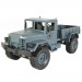 Радиоуправляемая машина MN MODEL военный грузовик (серый) 4WD 2.4G 1/16 RTR#1993525