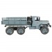 Радиоуправляемая машина MN MODEL военный грузовик (серый) 6WD 2.4G 1/16 RTR#1993605