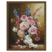 Алмазная мозаика с нанесенной рамкой 40х50 БУЗИН. СВЕЖИЙ БУКЕТ (38 цветов)#1906729