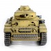 Р/У танк Taigen 1/16 Panzerkampfwagen III (Германия) дым, свет V3 2.4G RTR пустыня#2009969