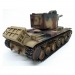 Радиоуправляемый танк Torro KV-2 1/16 зеленый, ИК-пушка (для ИК боя) V3.0 2.4G RTR#1908385