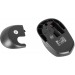 Мышь Оклик 488MW черный/серый оптическая (1600dpi) беспроводная USB для ноутбука (4but) [08.08], шт#1908581