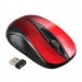 Мышь Оклик 675MW черный/красный оптическая (1200dpi) беспроводная USB для ноутбука (3but) [08.08], шт#1908508