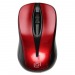 Мышь Оклик 675MW черный/красный оптическая (1200dpi) беспроводная USB для ноутбука (3but) [08.08], шт#1908509