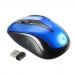 Мышь Оклик 675MW черный/синий оптическая (1200dpi) беспроводная USB для ноутбука (3but) [08.08], шт#2132209