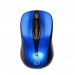 Мышь Оклик 675MW черный/синий оптическая (1200dpi) беспроводная USB для ноутбука (3but) [08.08], шт#2132210