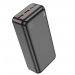 Внешний Аккумулятор (Power Bank) BC 30PB101 30000 mAh (22.5W, QC3.0, PD, 2USB, MicroUSB, Type-C, LED индикатор) Черный#1940747