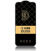 Защитное стекло iPhone 13/13 Pro/14 (Golden Diamond ESD 0.4mm) тех упаковка Черное#1910078