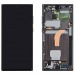 Дисплей для Samsung S908B Galaxy S22 Ultra в рамке + тачскрин (черный) 100%#1959807
