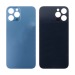Задняя крышка для iPhone 12 Pro Max Синий (стекло, широкий вырез под камеру, логотип) - Премиум#1929787