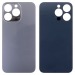 Задняя крышка для iPhone 13 Pro (A2640) Серый (стекло, монолит, широкий вырез под камеру, логотип) - Премиум#2137613