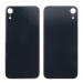 Задняя крышка для iPhone Xr Черный (стекло, широкий вырез под камеру, логотип) - Премиум#1928867