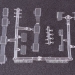 Сборная модель AVD Вездеход ЗИЛ-Э167, 1/43#1912166