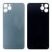 Задняя крышка для iPhone 11 Pro Max (A2218) Темно-зеленый (стекло, монолит, широкий вырез под камеру, логотип) - Премиум#1985969