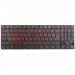 Клавиатура для ноутбука Lenovo Legion Y520/Y520-15IKB с красной подсветкой,без рамки (черный)#2140046