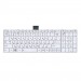 Клавиатура для ноутбука Toshiba Satellite C850/C870/C875 (белый)#2139539