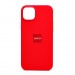Чехол для iPhone 13 Mini Silicone Case,Magsafe с анимацией, красный#1916480