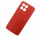 Чехол силиконовый Honor X6 Soft Touch матовый красный#2087329