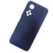 Чехол силиконовый Honor X7 Soft Touch матовый темно-синий#2087333