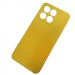 Чехол силиконовый Honor X8A Soft Touch матовый желтый#2087335