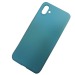 Чехол силиконовый Samsung A04 Soft Touch матовый бирюзовый#2087336