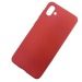 Чехол силиконовый Samsung A04 Soft Touch матовый красный#2087337