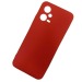 Чехол силиконовый Xiaomi POCO X5/Note 12 5G Soft Touch матовый красный#2087340