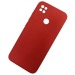 Чехол силиконовый Xiaomi Redmi 10A Soft Touch матовый красный#2087342