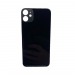 Задняя крышка iPhone 11 (A c увел. вырезом) Черная#1920042