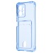 Чехол-накладка - SC276 с картхолдером для "Xiaomi Redmi Note 12 4G" (blue) (220722)#1921528
