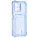Чехол-накладка - SC276 с картхолдером для "Xiaomi Redmi Note 12 4G" (blue) (220722)#1921529