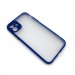 Чехол для Apple iPhone 11 тёмно синий/прозрачный, шт#1939397