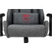 Кресло игровое Zombie Neo серый 3C1 с подголов. крестов. Пластик [02.09], шт#1920826