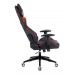 Кресло игровое Zombie VIKING 4 AERO черный/красный ткань/эко.кожа с подголов. крестов. Пластик [02.0, шт#1920807
