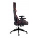 Кресло игровое Zombie VIKING 4 AERO черный/красный ткань/эко.кожа с подголов. крестов. Пластик [02.0, шт#1920805