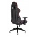 Кресло игровое Zombie VIKING 4 AERO черный/красный ткань/эко.кожа с подголов. крестов. Пластик [02.0, шт#1920806