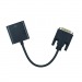 Переходник DVI-D (F) - VGA (M) Черный#2100812