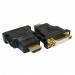 Переходник HDMI (F) - DVI-D (M) Черный#2079353