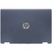 Крышка матрицы для ноутбука HP Pavilion x360 14-dh синяя (для FullHD матриц)#1924459